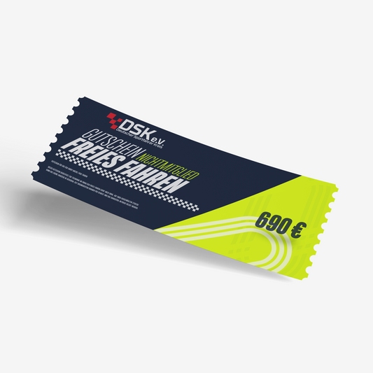 Gutschein DSK Freies Fahren