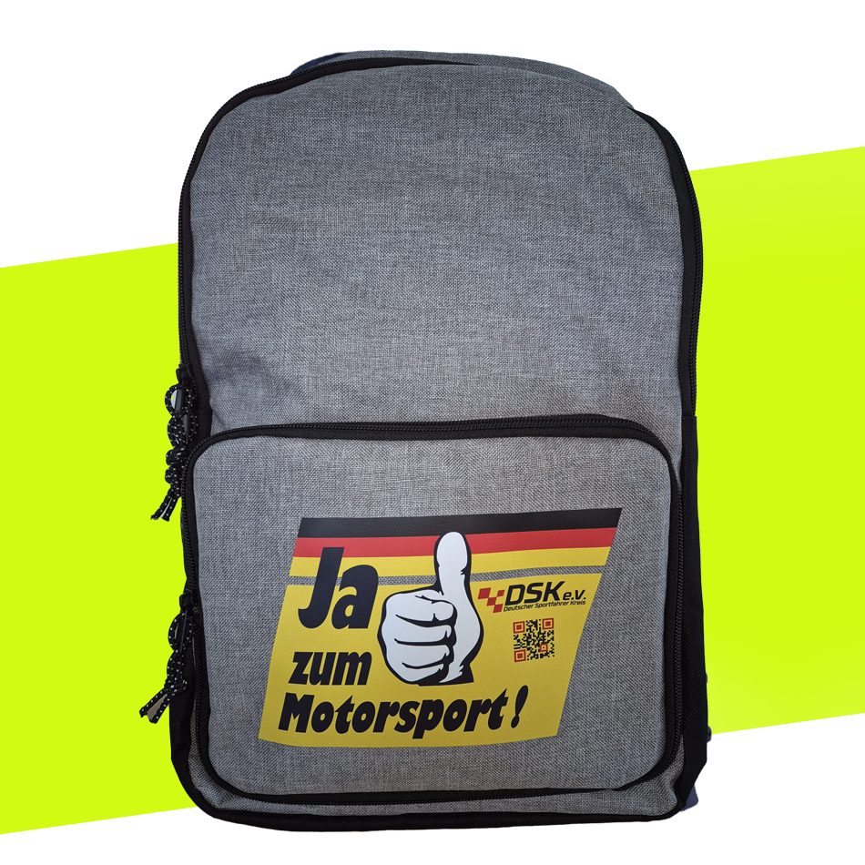 DSK Rucksack - JA ZUM MOTORSPORT