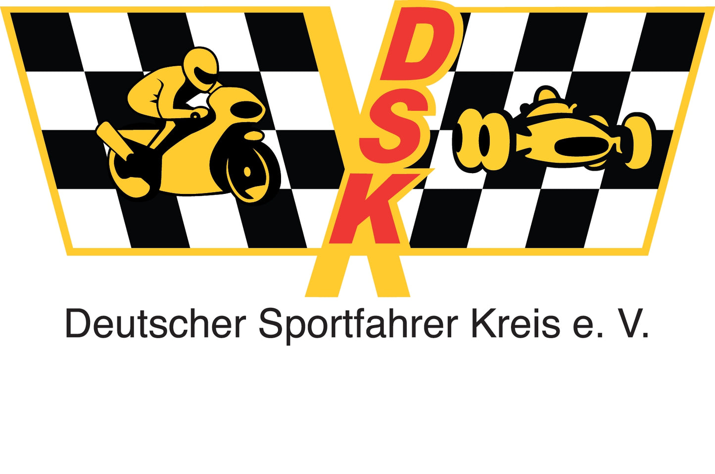 Aufkleber "Doppel-Flagge"