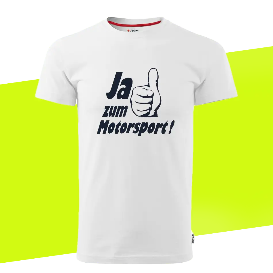 JA ZUM MOTORSTPORT - WHITE