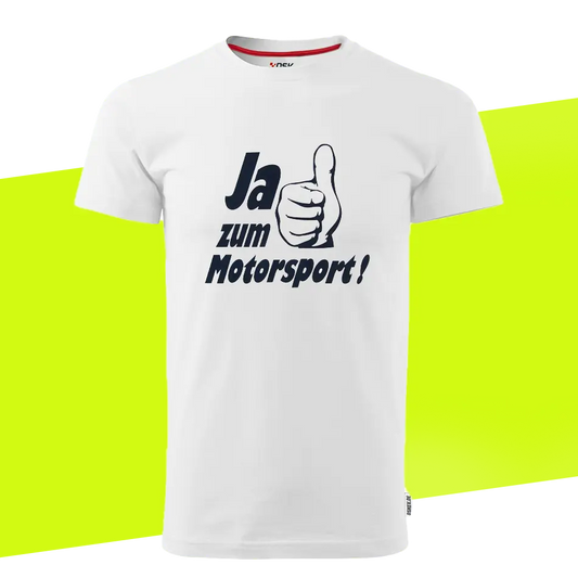 JA ZUM MOTORSTPORT - WHITE