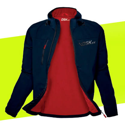 DSK Softshell Jacke mit Kapuze