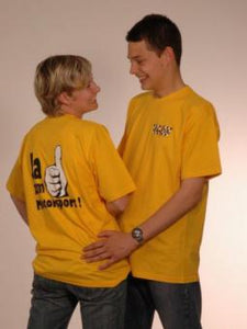 T-Shirt - Gelb „Ja zum Motorsport“
