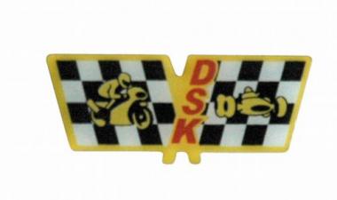 DSK-Pin "Doppel-Flagge"